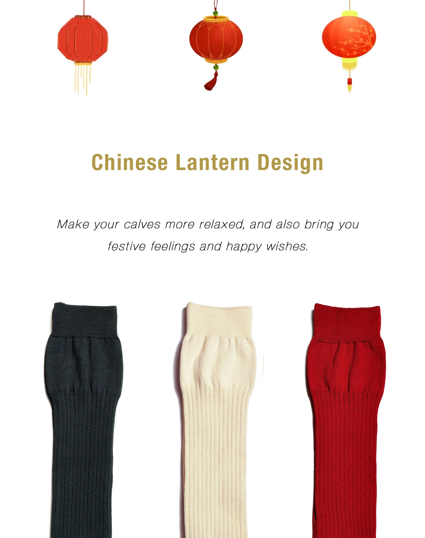 L.Martin 16" Pima Cotton Over-the-Calf Plus Dress Socks - 100% Cotton Interface - Dark Red - 3Pair