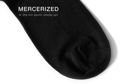 L.Martin Pima Cotton Ankle Socks for Men / Women - 100% Cotton Interface - Black - 3Pair